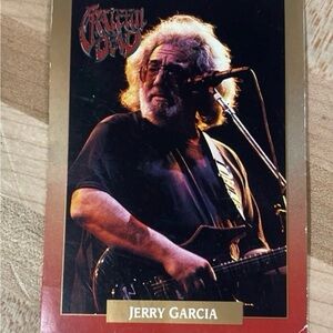 Grateful Dead Jerry Garcia trading Card